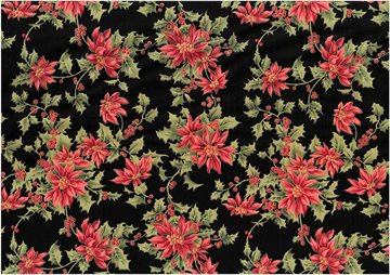 Poinsettia Black